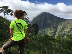 Trekking Little Adam's Peak
