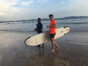 Surf en Weligama