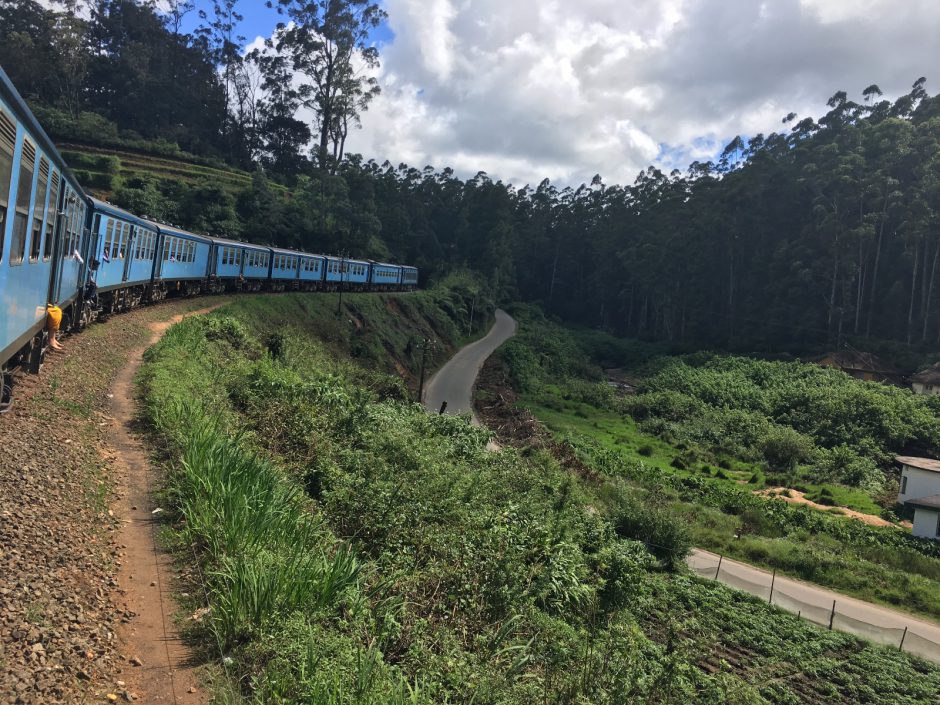 Tren por las tierras altas
